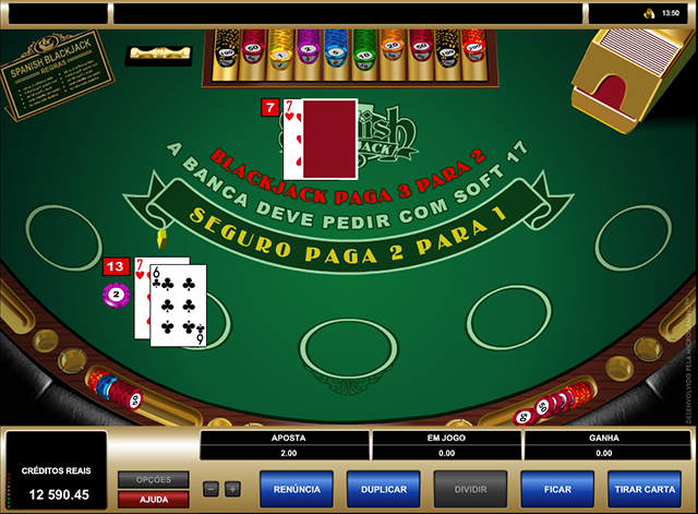 Spanish Blackjack - flash player